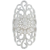 Sterling Silver Semi Mount Ring Setting Round RD 1.3mm - Syzjewelry